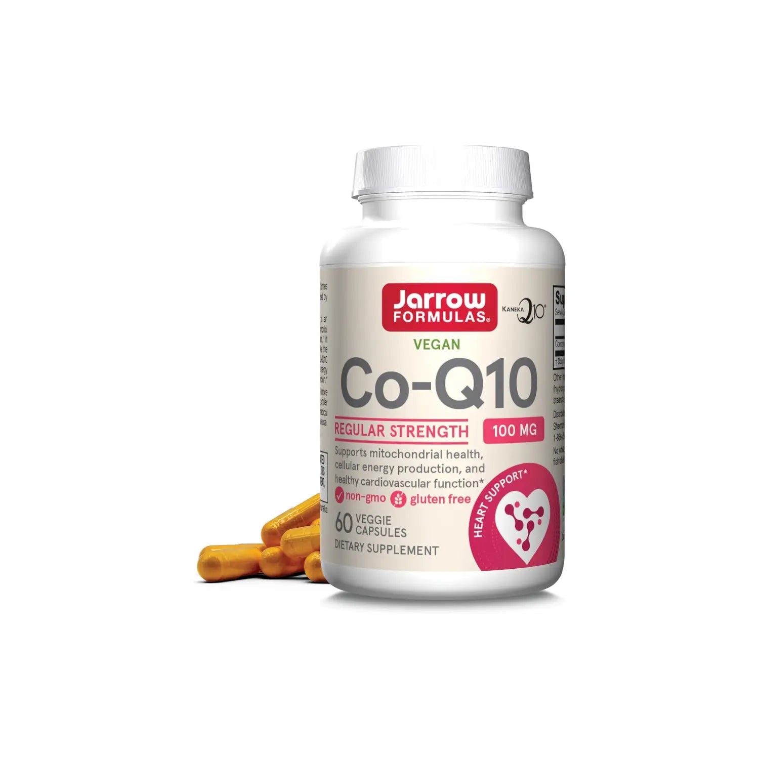 Jarrow Formulas CoQ10 100 mg 60 capsulas vegetales sfn