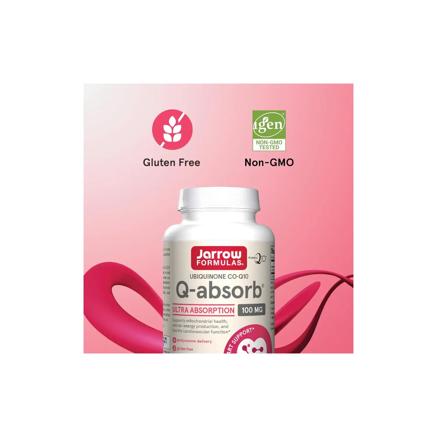 Jarrow Formulas Q-absorb CoQ10 100 mg 120 cápsulas sfn