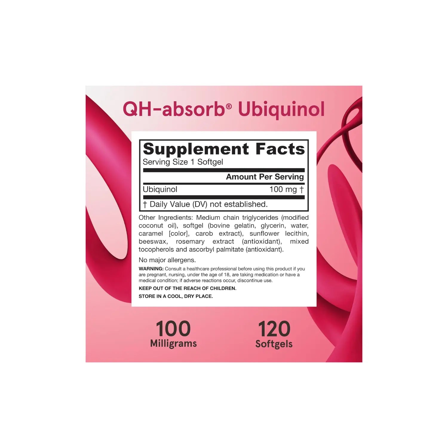 Jarrow Formulas Ubiquinol QH-Absorb 100 mg 120 caps sfn