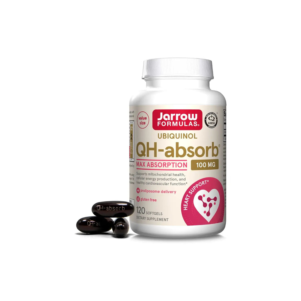 Jarrow Formulas Ubiquinol QH-Absorb 100 mg 120 caps sfn