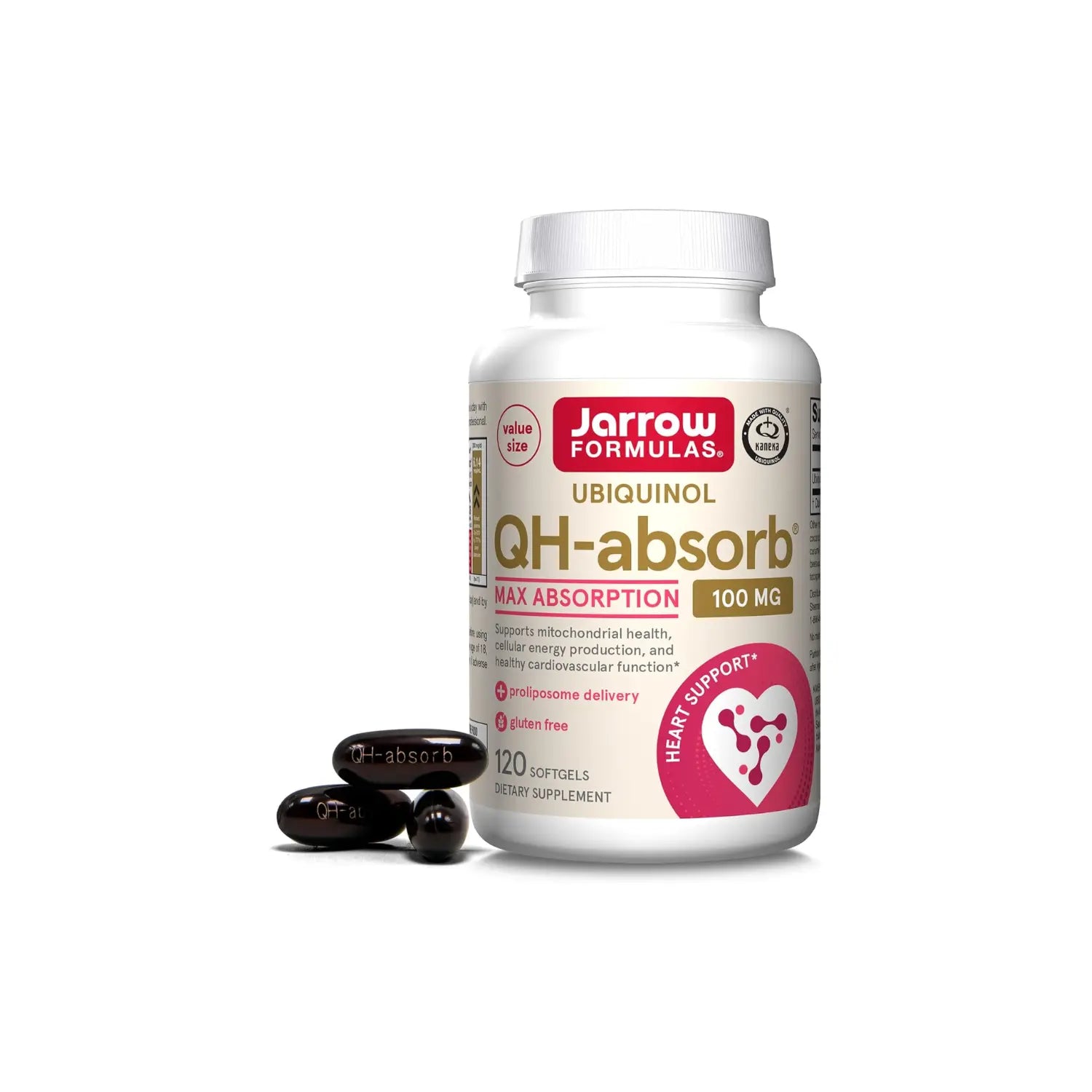 Jarrow Formulas Ubiquinol QH-Absorb 100 mg 120 caps sfn