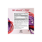 Jarrow Formulas Ubiquinol QH-Absorb + PQQ 60 capsulas sfn