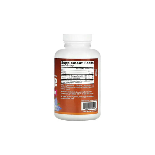 Jarrow Formulas Borraja 1200 mg 120 capsulas blandas sfn