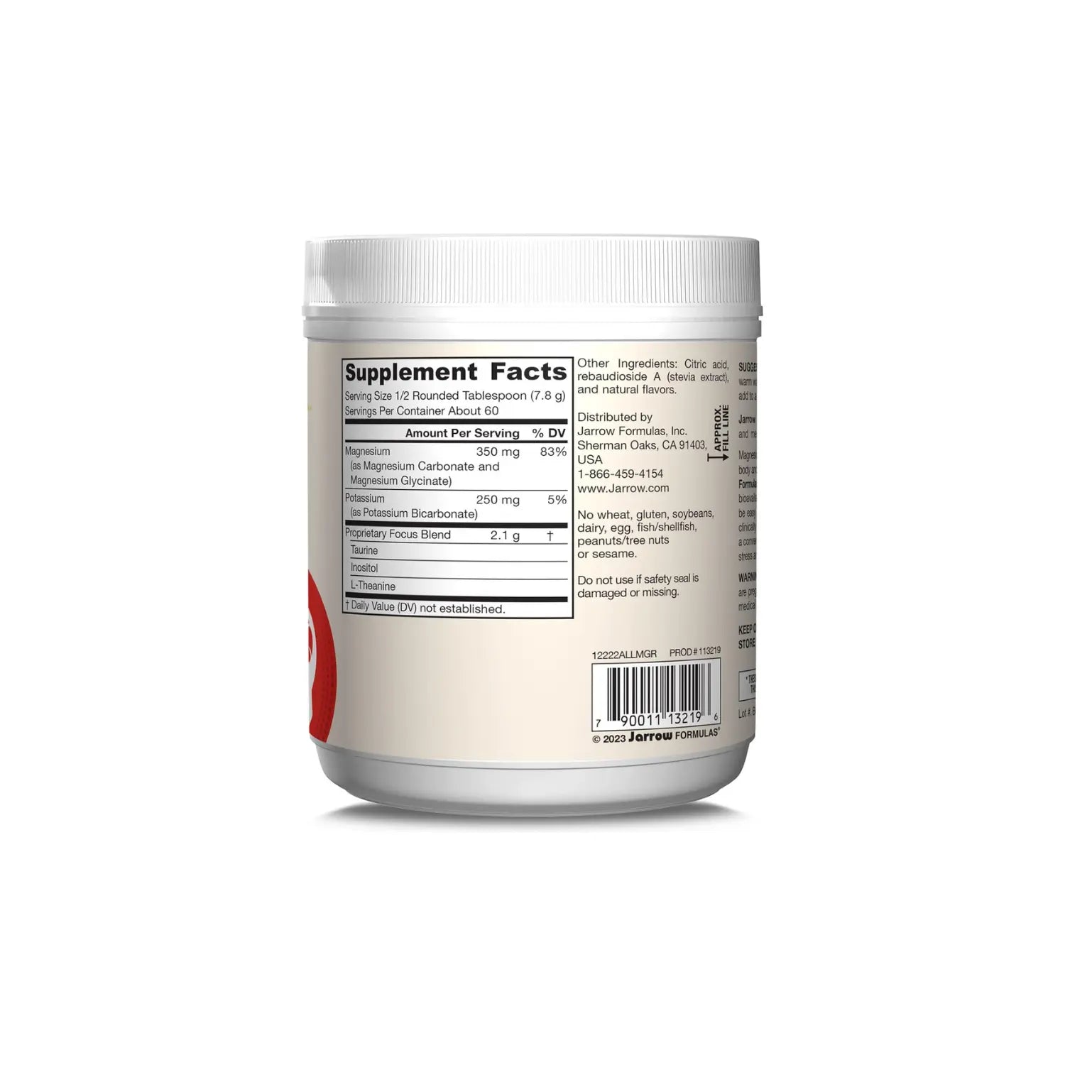 Jarrow Formulas Calming day magnesio 465g Sfn