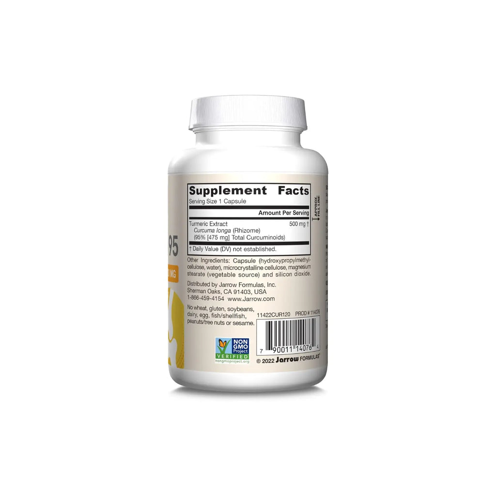 Jarrow Formulas Curcumina 95 Extracto 500 mg 120 vcaps sfn