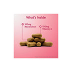 Jarrow Formulas Resveratrol 100 mg 60 cápsulas vegetales sfn