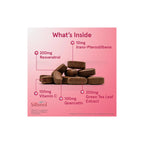 Jarrow Formulas Sinergia de resveratrol vegano 60 tabs sfn