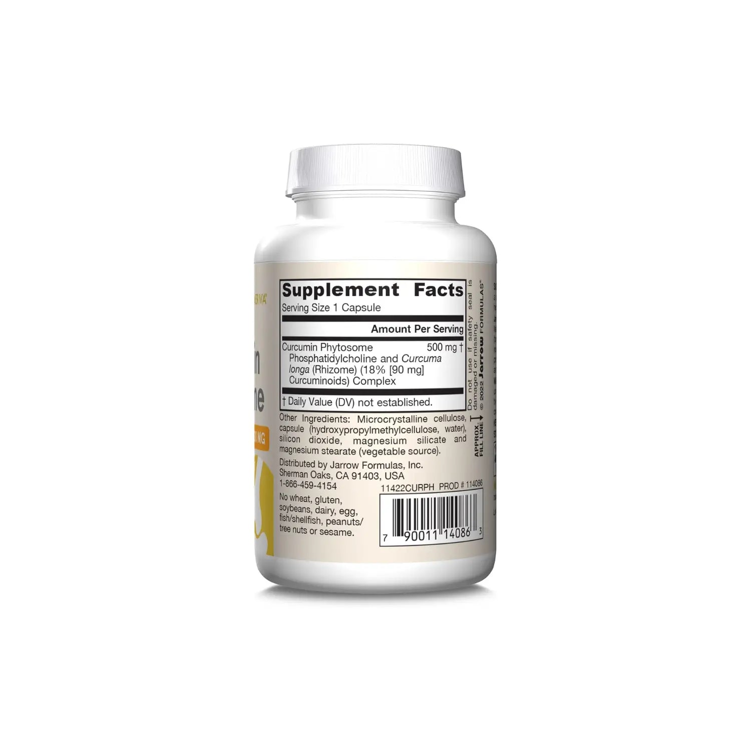 Jarrow Formulas Fitosoma de curcumina 500 mg 60 vcaps sfn