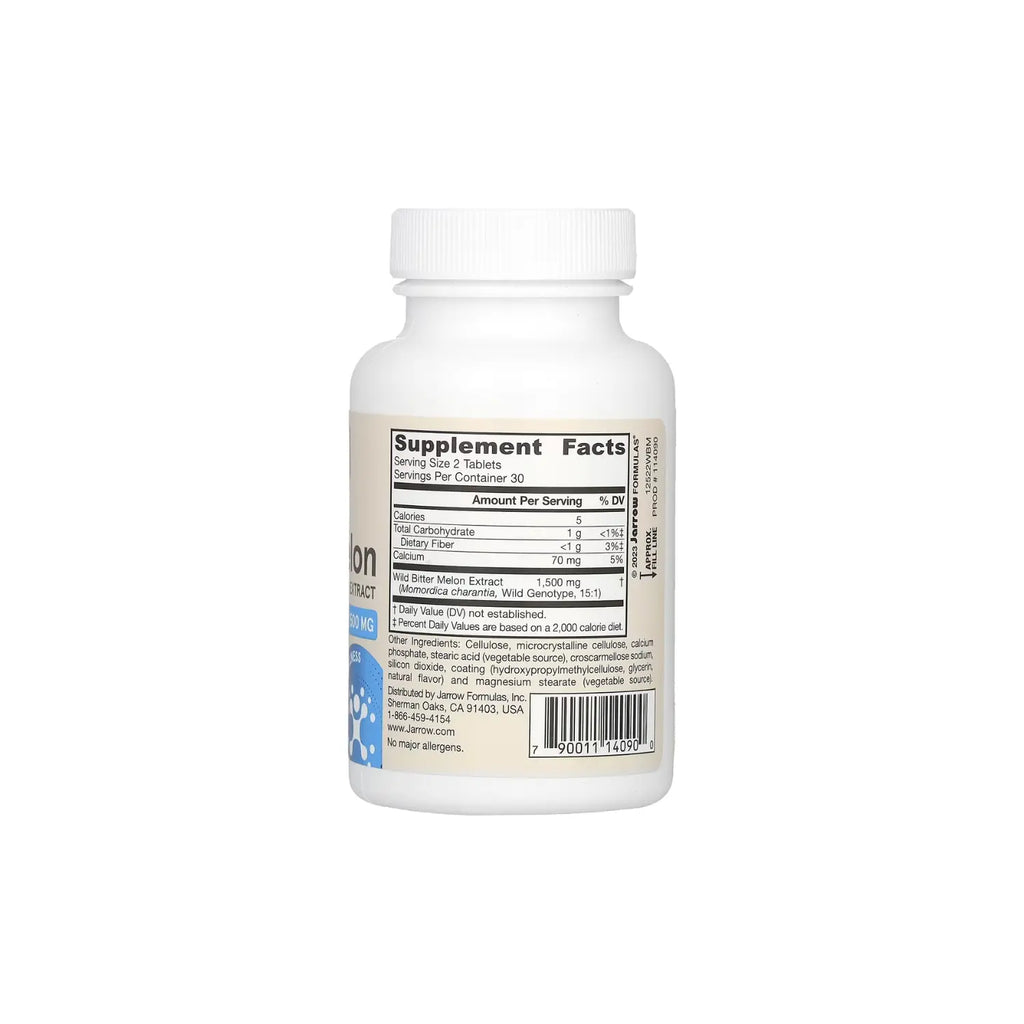 Jarrow Formulas, Extracto de Balsamina silvestre 60 tabs sfn