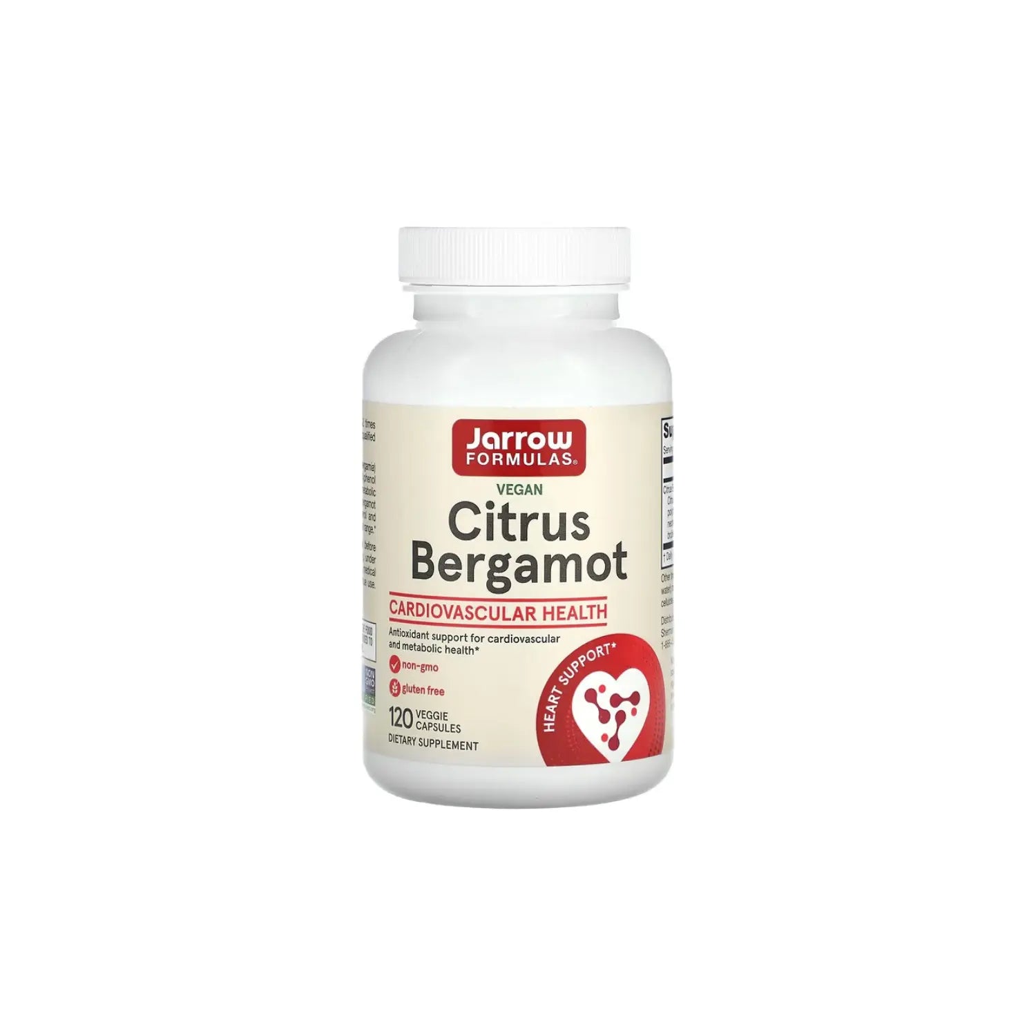 Jarrow Formulas Cítricos y bergamota 120 veg cápsulas sfn