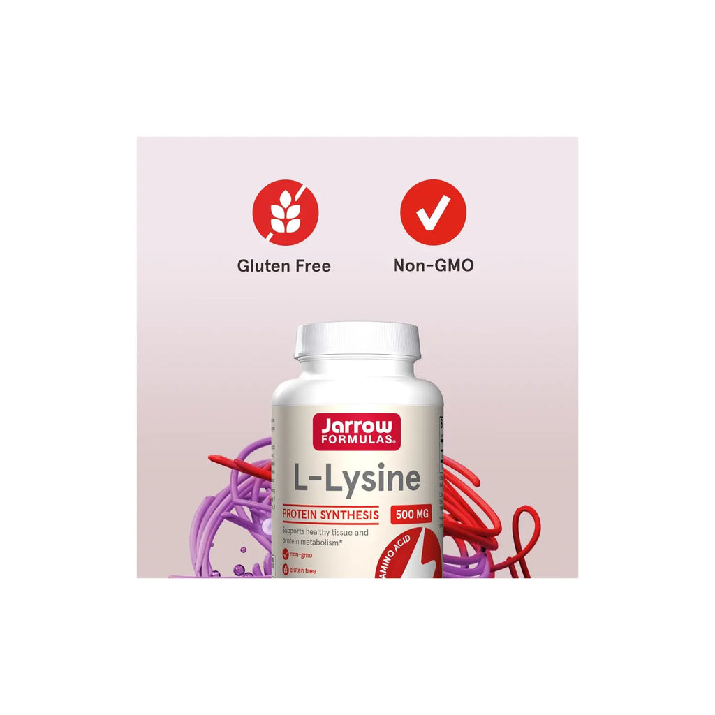 Jarrow Formulas L-lisina 500 mg 100 capsulas sfn