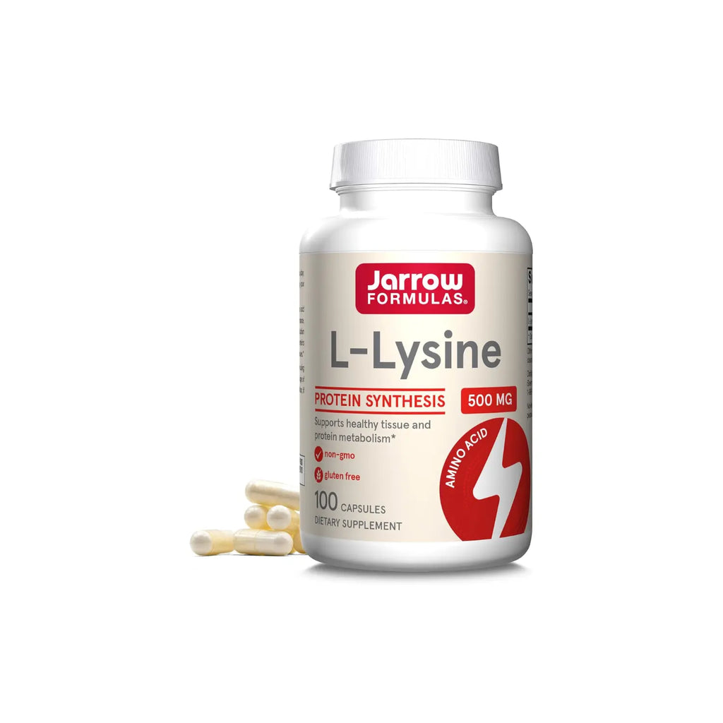 Jarrow Formulas L-lisina 500 mg 100 capsulas sfn