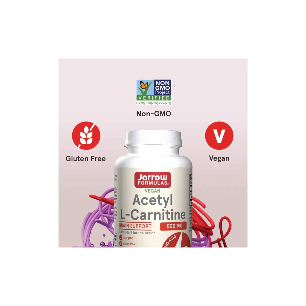 Jarrow Formulas Acetil L-carnitina 500 mg 60 vcaps Sfn