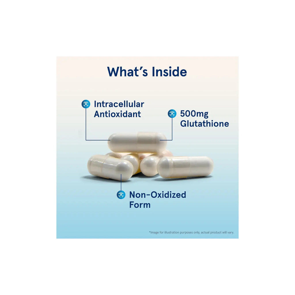 Jarrow Formulas Glutatión reducido 500 mg 60 cápsulas sfn