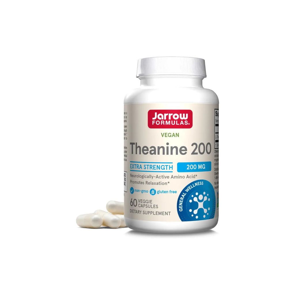 Jarrow Formulas Teanina 200 mg 60 cápsulas sfn
