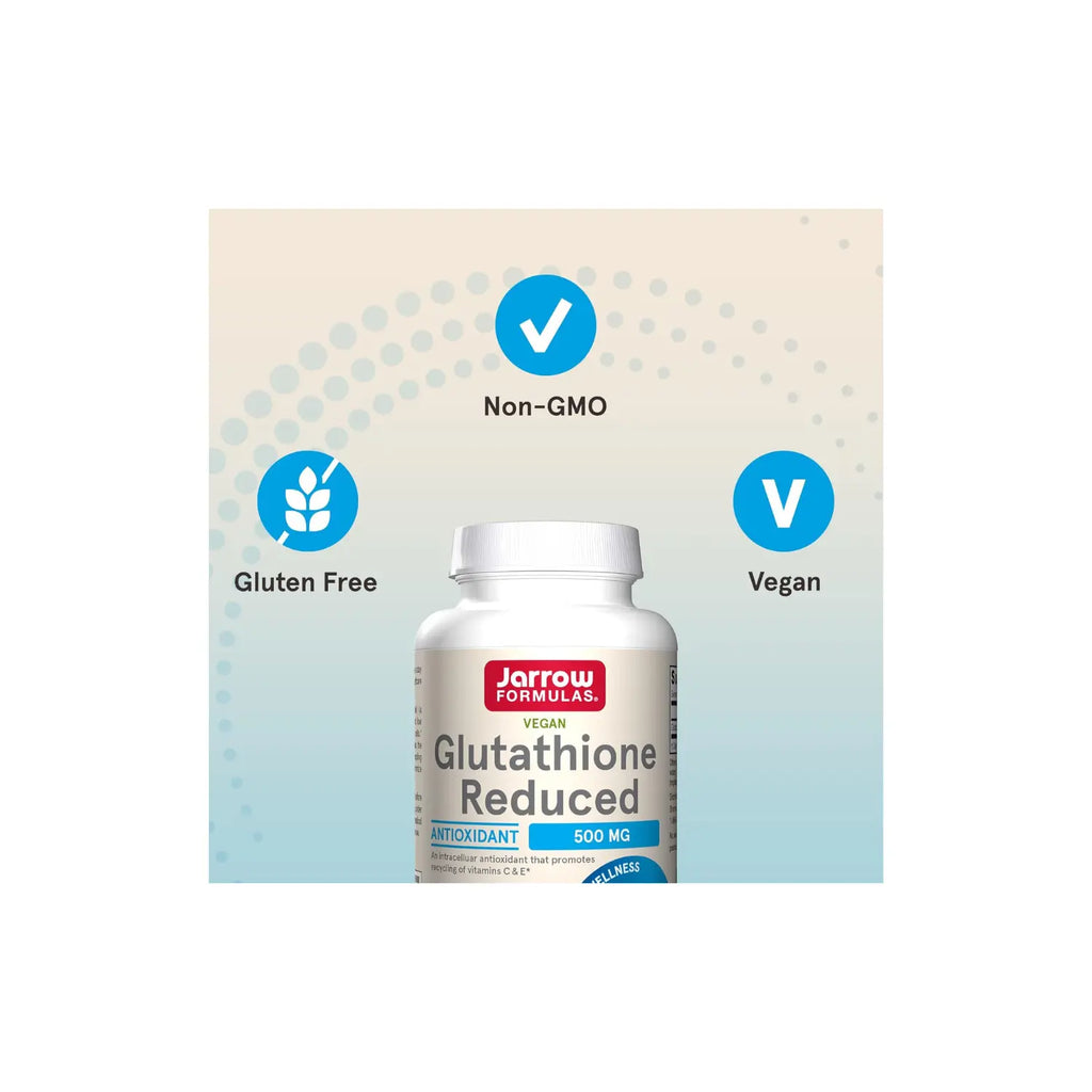 Jarrow Formulas Glutatión reducido 500 mg 120 cápsulas sfn