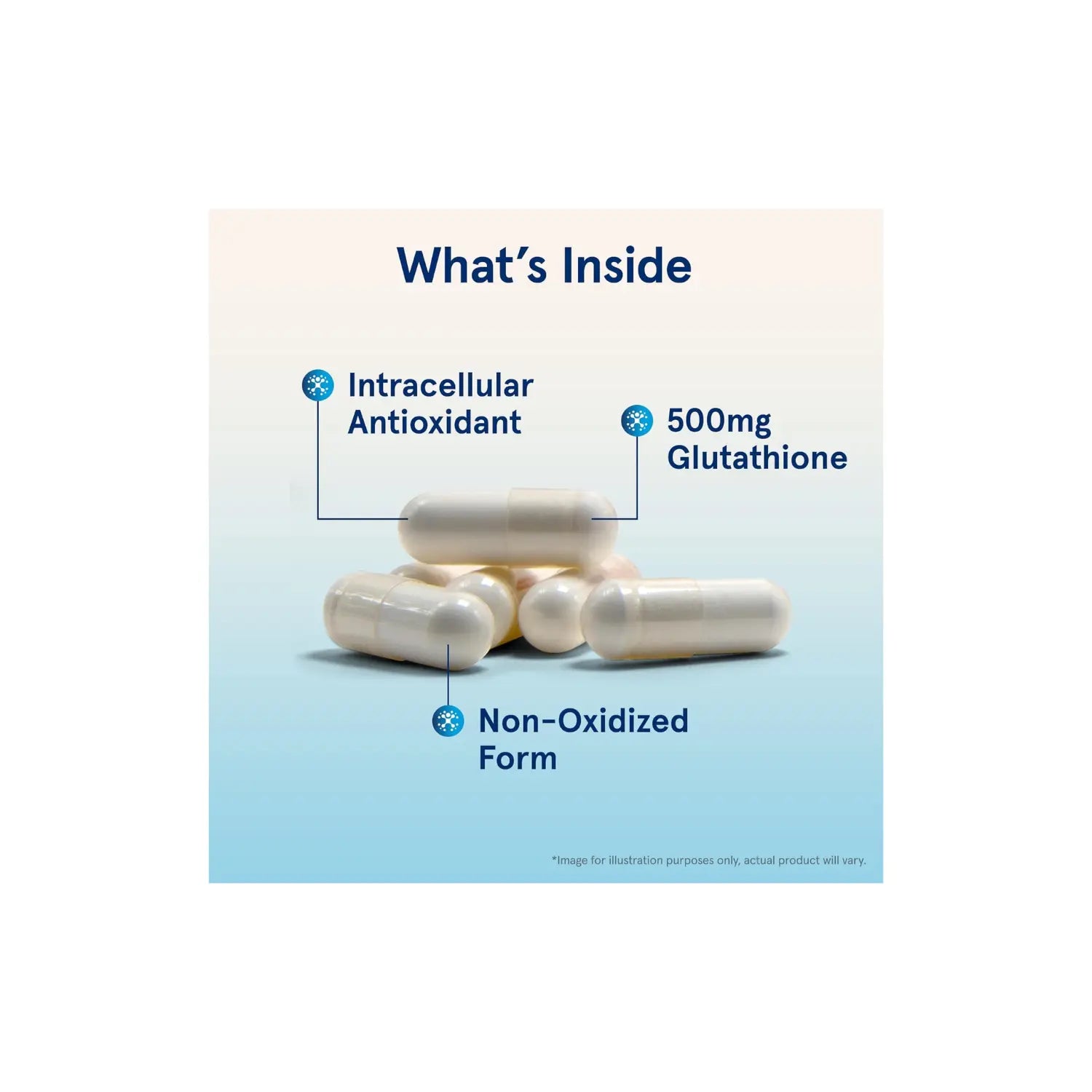 Jarrow Formulas Glutatión reducido 500 mg 120 cápsulas sfn