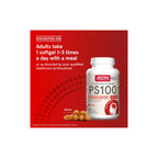 Jarrow formulas fosfatidilserina PS100 100mg 60 softgels sfn