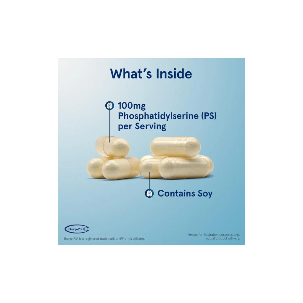 Jarrow Formulas PS 100 Fosfatidilserina 100 mg 120 caps sfn