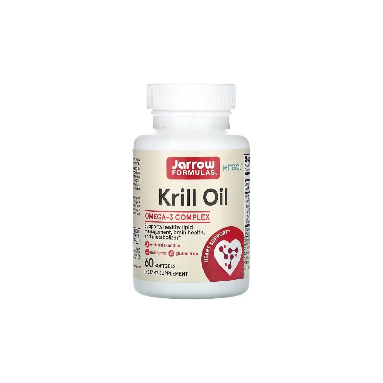 Jarrow Formulas Aceite de kril 60 capsulas blandas sfn