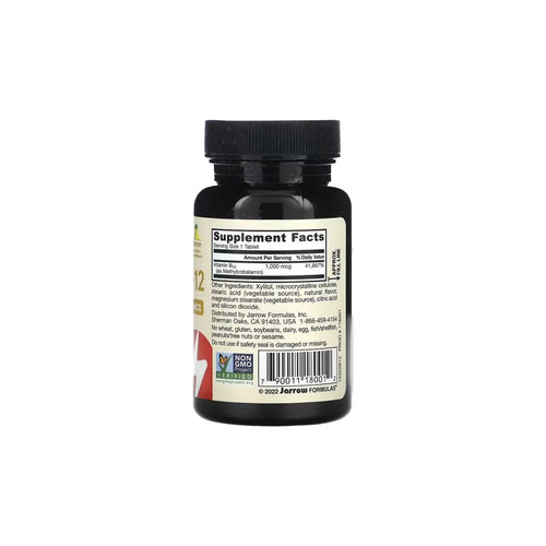 Jarrow Formulas Metil B-12 1000 mcg, 100 masticables Sfn