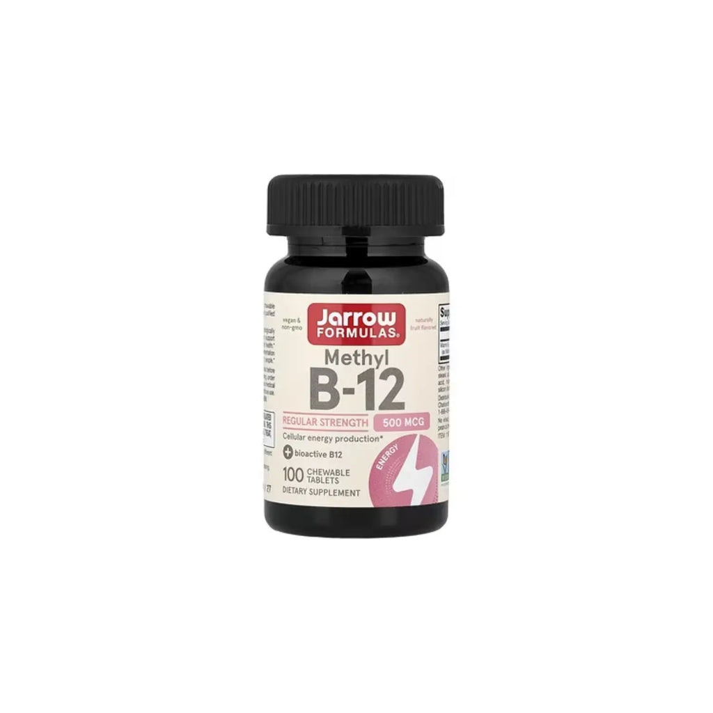 Jarrow Formulas, Metil B12  500 mcg, 100 masticables sfn