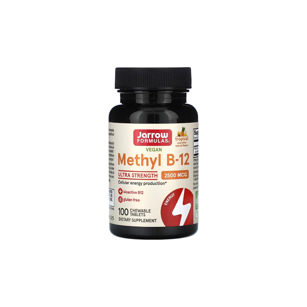 Jarrow Formulas Metil B-12 2500 Mcg, 100 Masticables Sfn