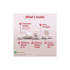 Jarrow Formulas, Metil B12 y metilfolato 60 comprimidos sfn