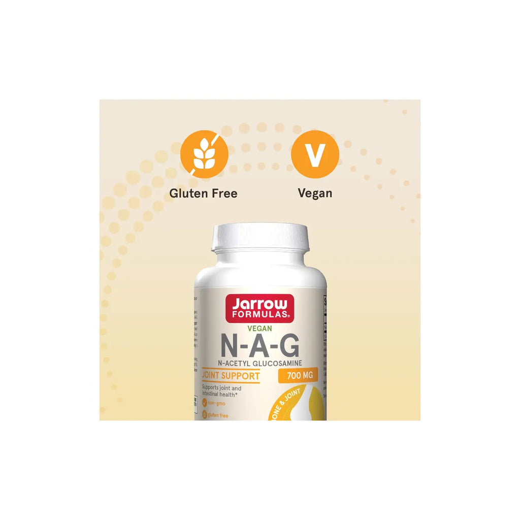 Jarrow Formulas NAG 700 mg 120 capsulas vegetales sfn