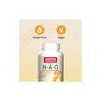 Jarrow Formulas NAG 700 mg 120 capsulas vegetales sfn