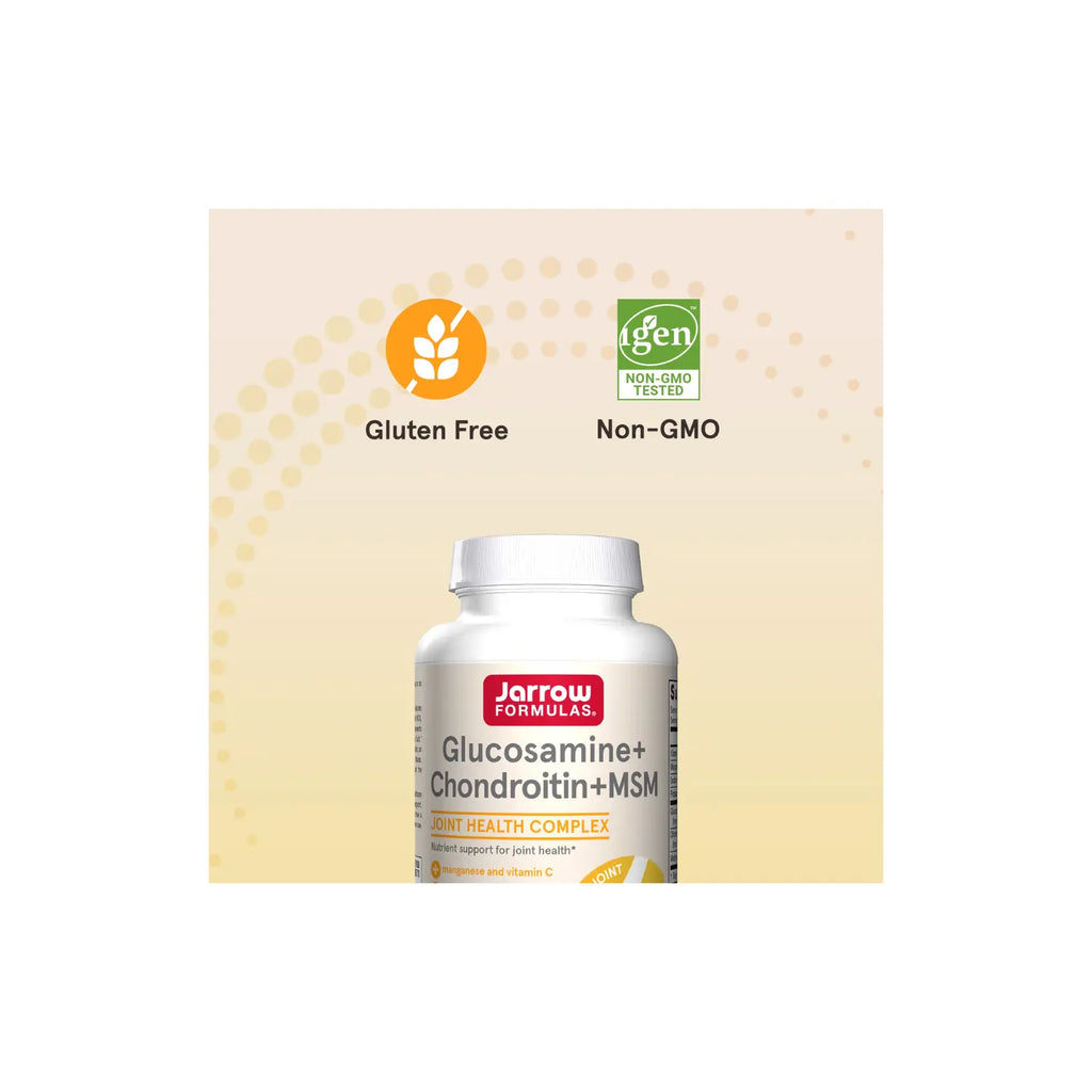 Jarrow formulas glucosamina, condroitina y msm 120 caps sfn