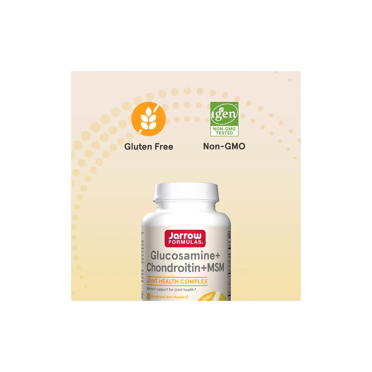 Jarrow formulas glucosamina, condroitina y msm 120 caps sfn