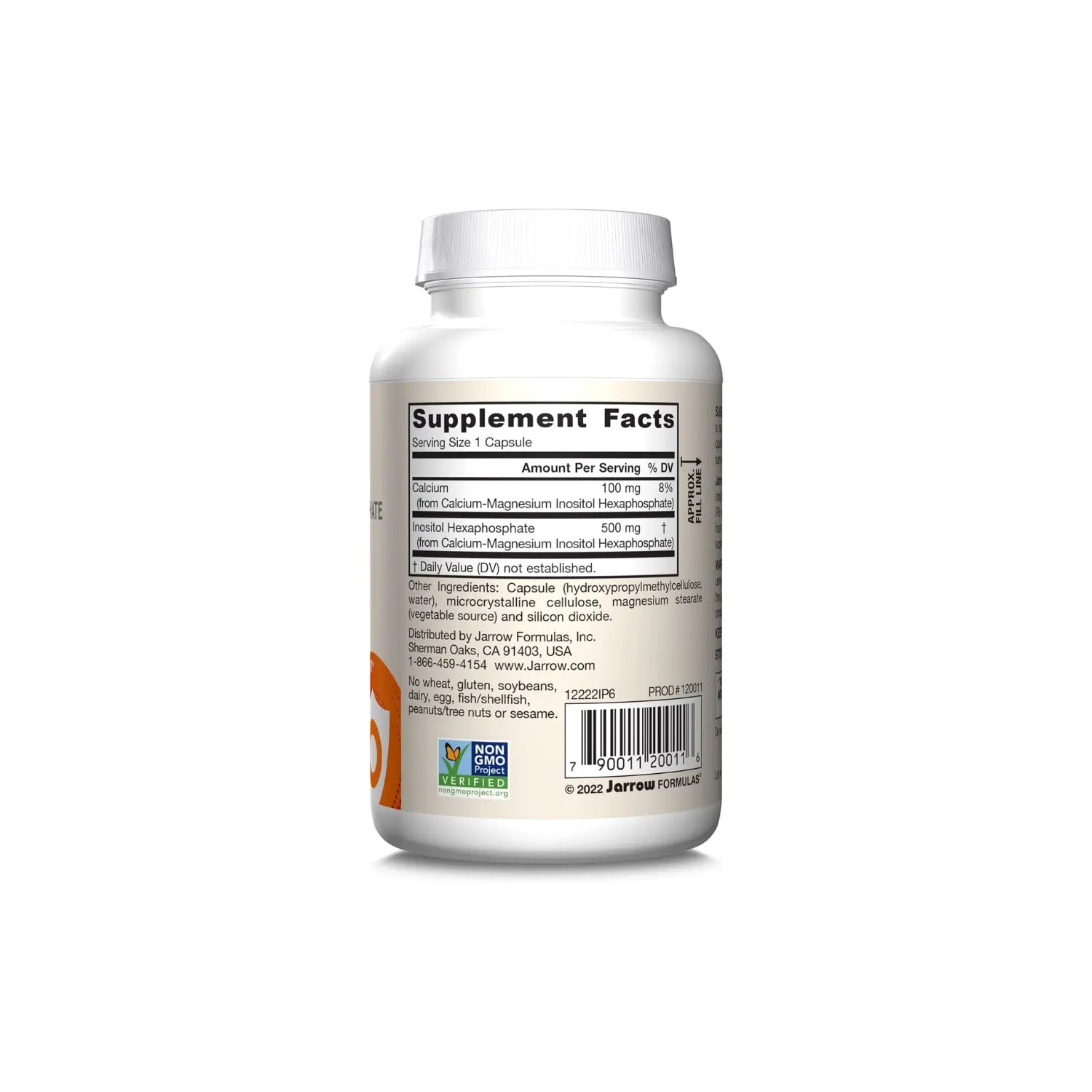 Jarrow Formulas Ip6 Inositol Vegano 120 Vegcaps Sfn