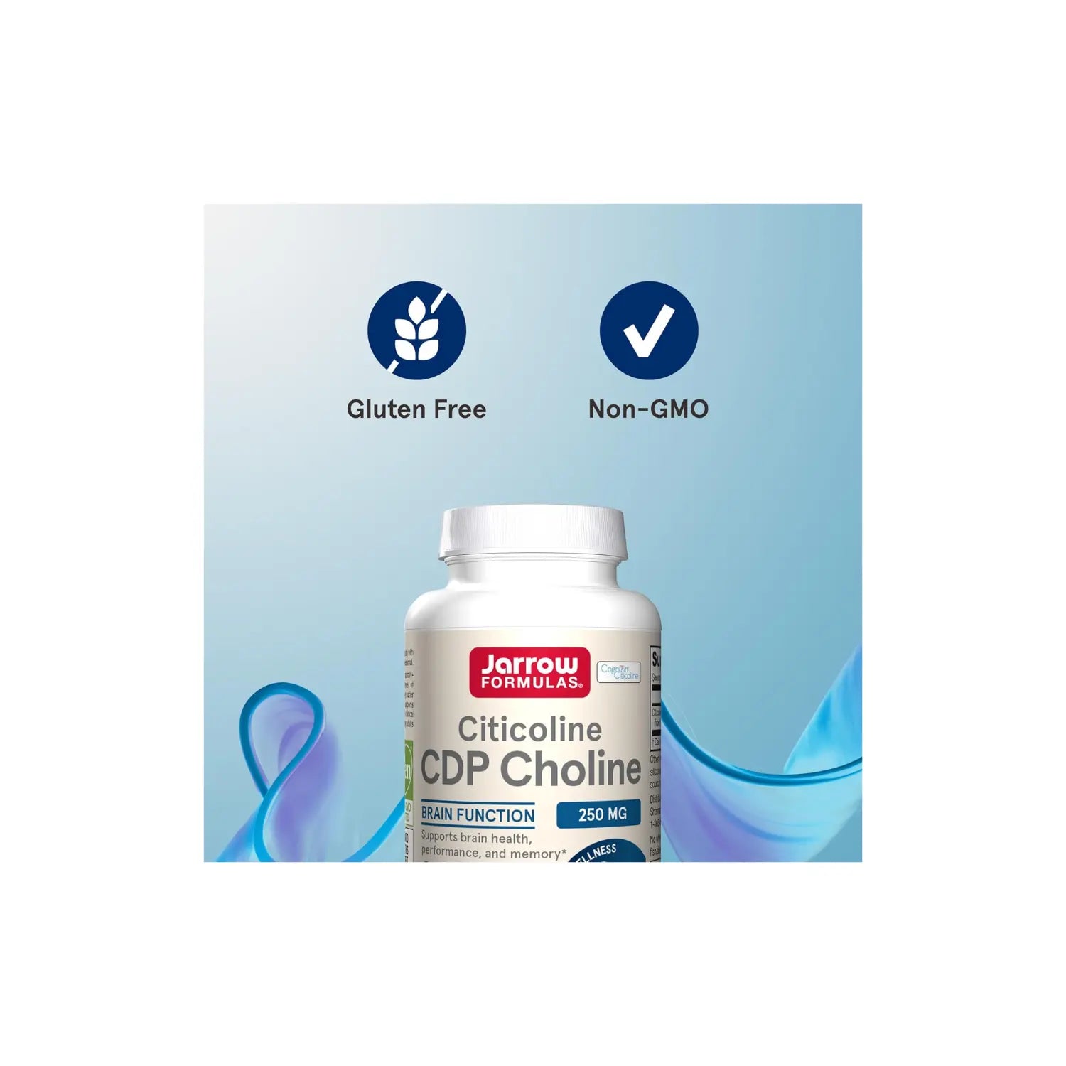 Jarrow Formulas Citicolina Cdp Colina 250 Mg 60 Cápsulas sfn