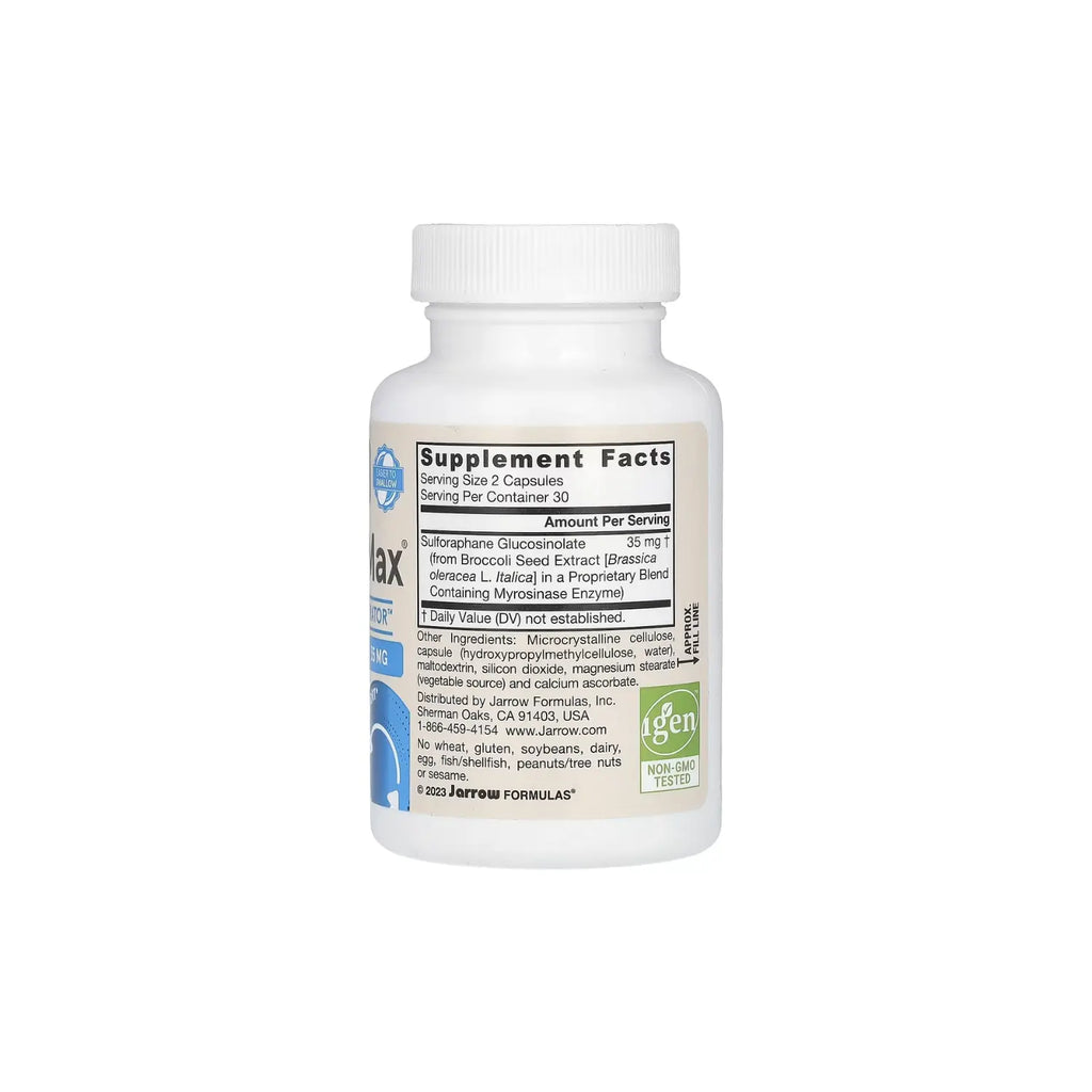 Jarrow Formulas, BroccoMax 35 mg, 60 cápsulas vegetales sfn