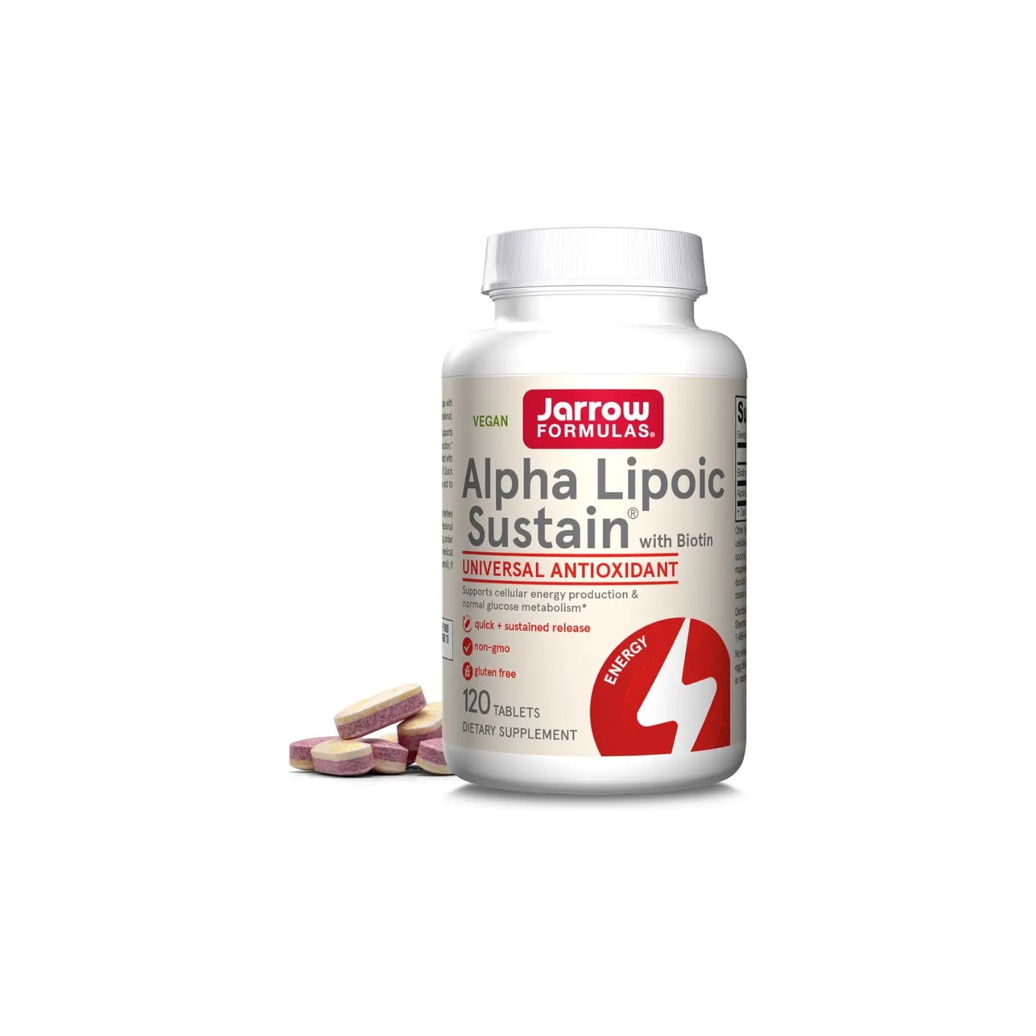 Jarrow Formulas Alfa-lipoica Con Biotina 300 Mg 120 Tabs Sfn
