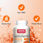 Jarrow Formulas Lactoferrina Liofilizada 250 mg 60 caps sfn