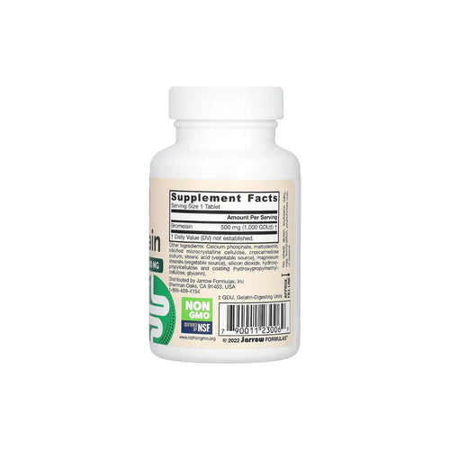 Jarrow Formulas Bromelina 500 Mg 60 Tabletas sfn