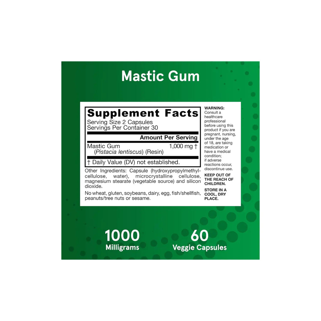 Jarrow Formulas Goma de masilla 500mg 60 capsulas sfn