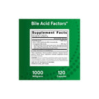 Jarrow Formulas Bile Ácidos biliares 120 caps sfn