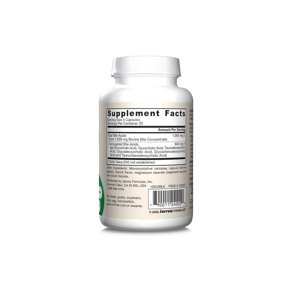 Jarrow Formulas Bile Ácidos biliares 120 caps sfn