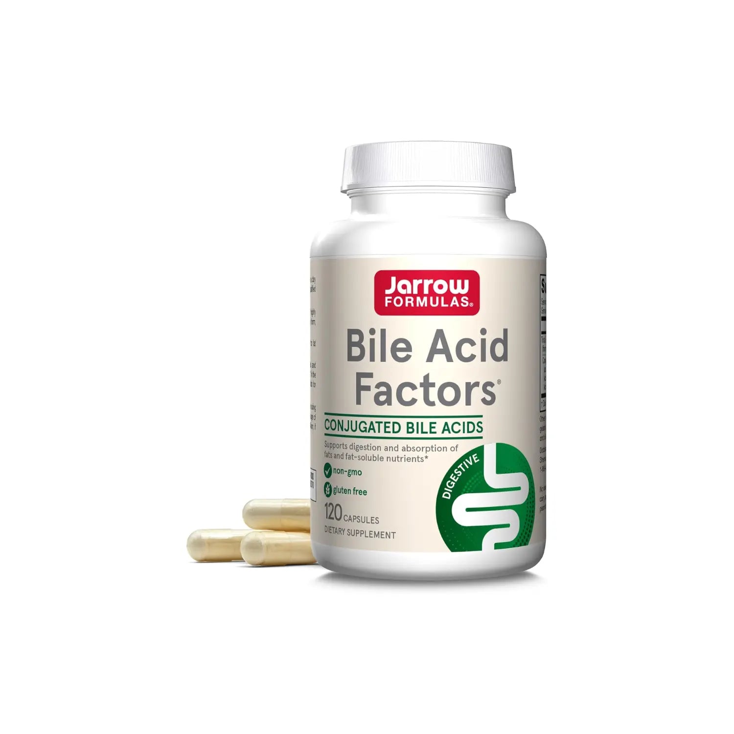 Jarrow Formulas Bile Ácidos biliares 120 caps sfn