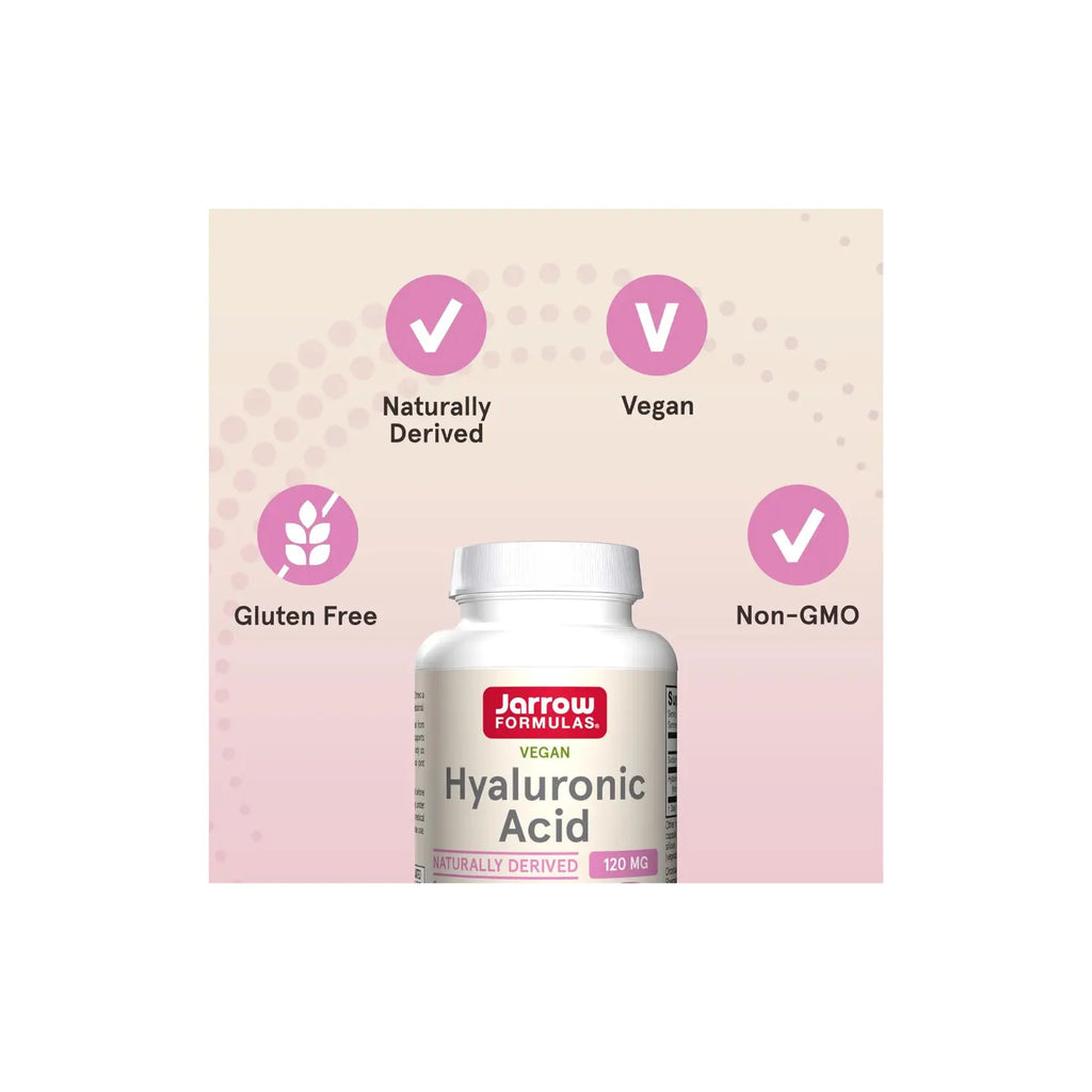Jarrow Formulas Ácido hialurónico vegano 60 mg 60 caps sfn