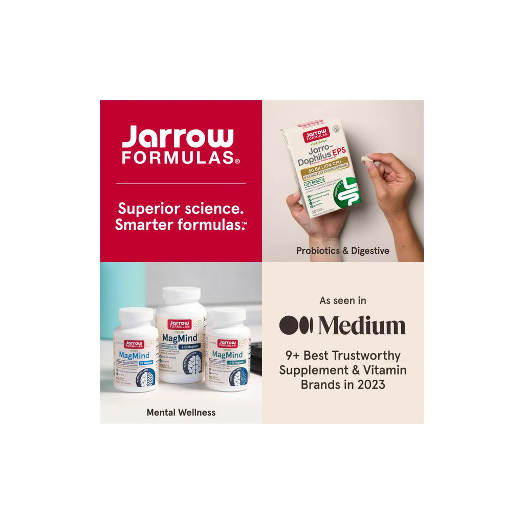 Jarrow formulas Acido hialuronico vegano 120 mg 120 caps sfn