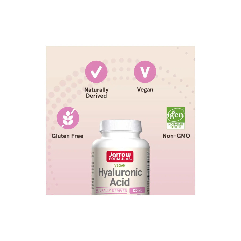 Jarrow formulas Acido hialuronico vegano 120 mg 120 caps sfn