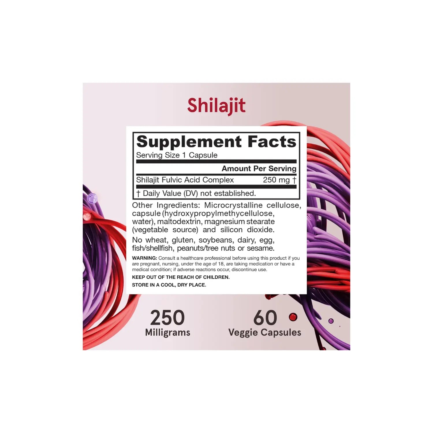 Jarrow Formulas shilajit Complejo ácido fúlvico 60 caps sfn