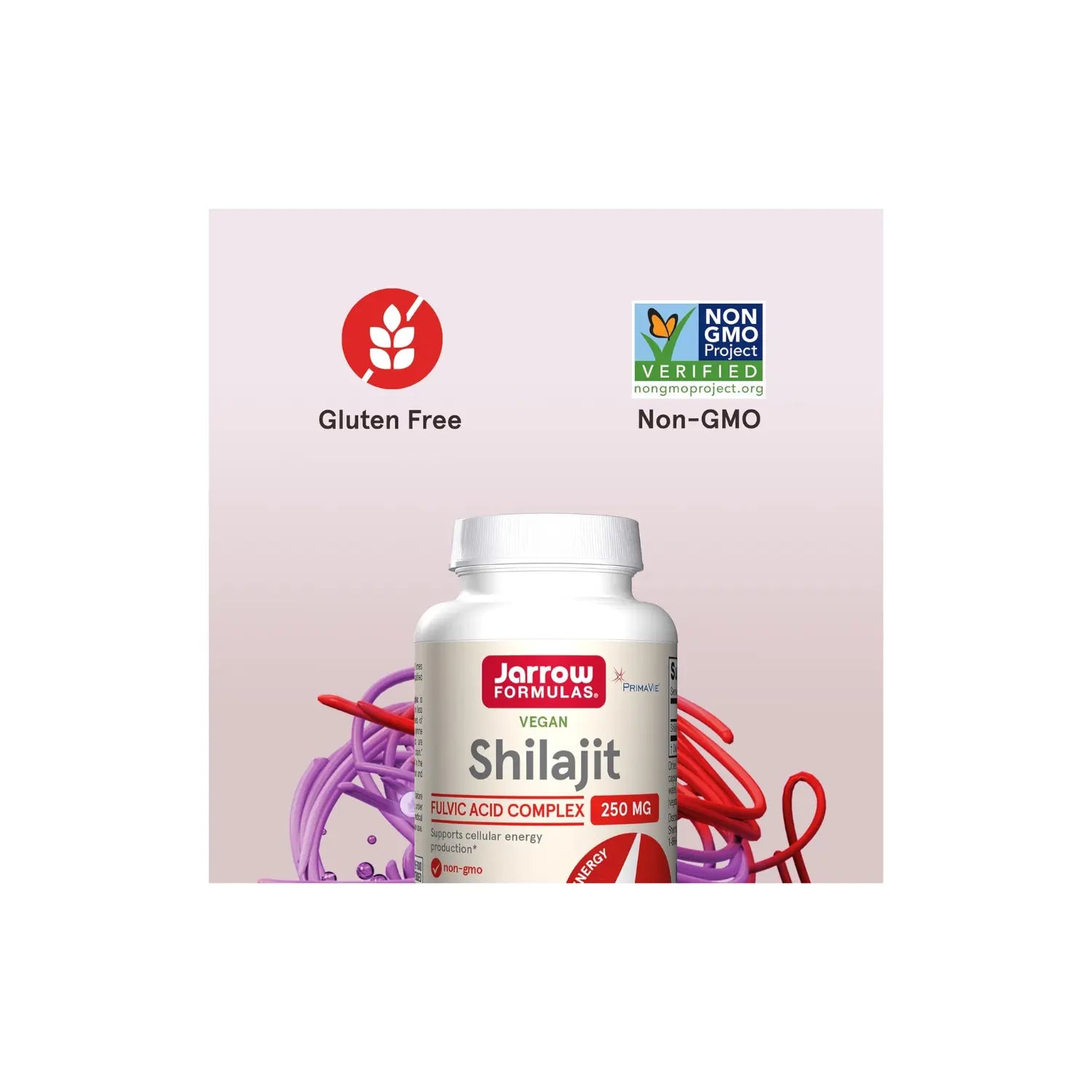 Jarrow Formulas shilajit Complejo ácido fúlvico 60 caps sfn