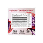 Jarrow Formulas Arginina-Citrulina Sustain 120 tabs Sfn