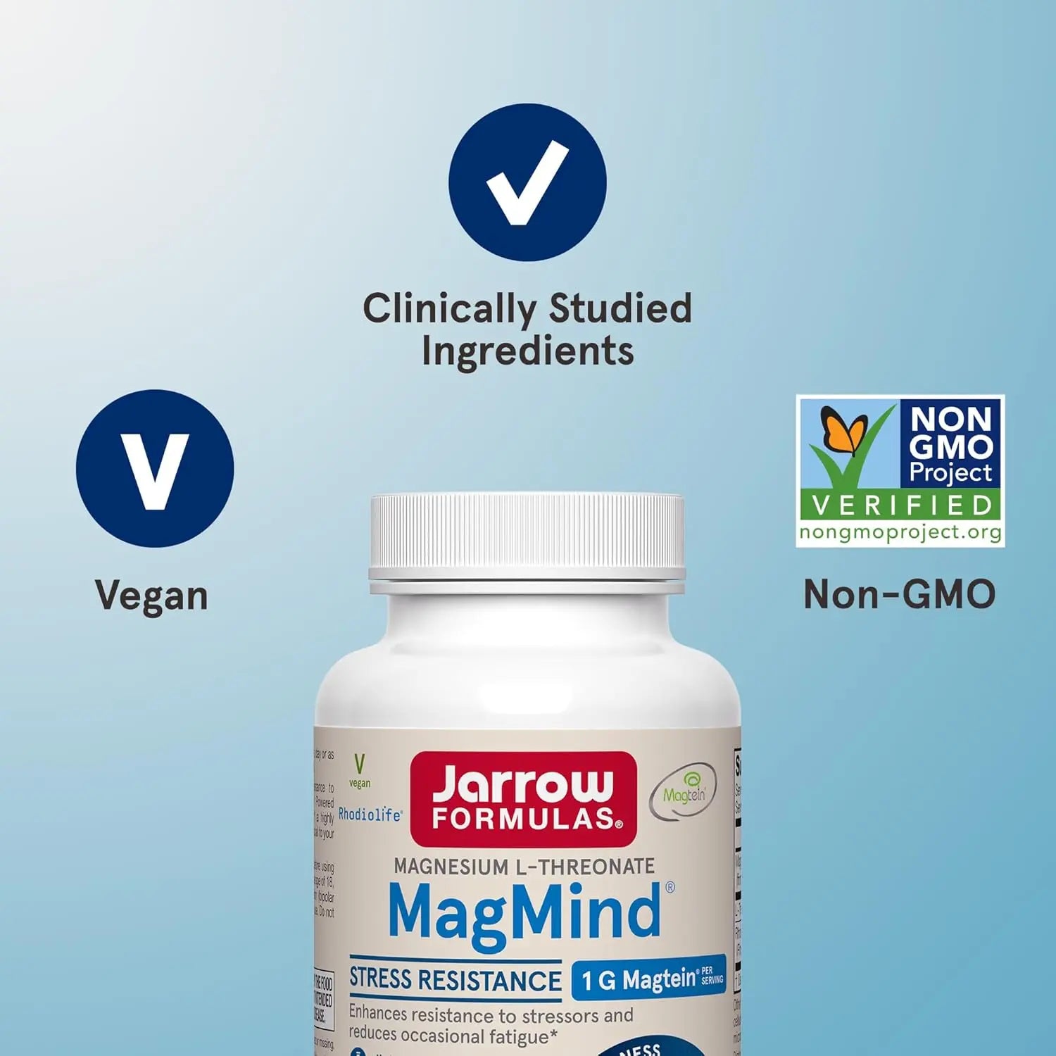 Jarrow formulas Magmind magnesio y l teanina 60 caps sfn