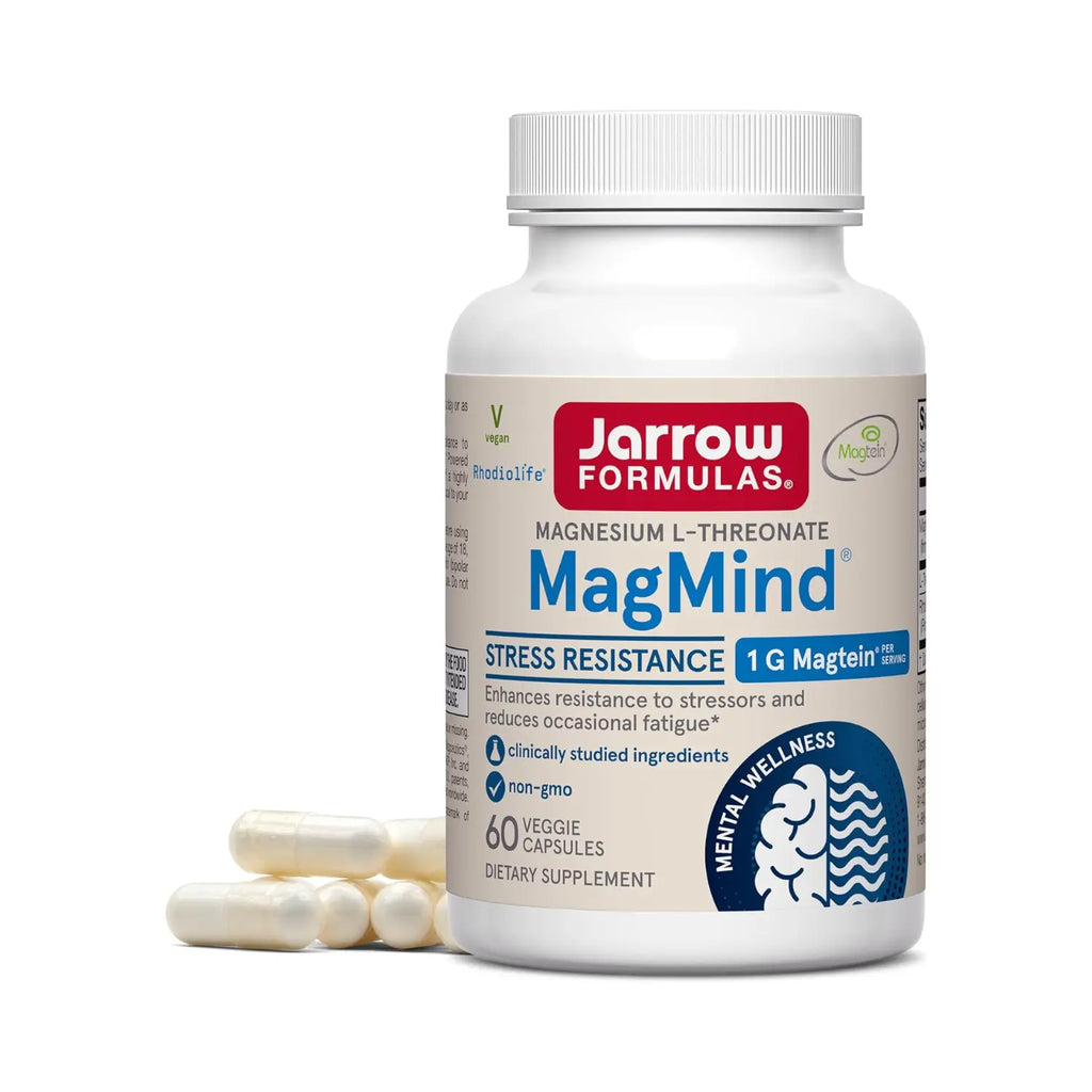 Jarrow formulas Magmind magnesio y l teanina 60 caps sfn